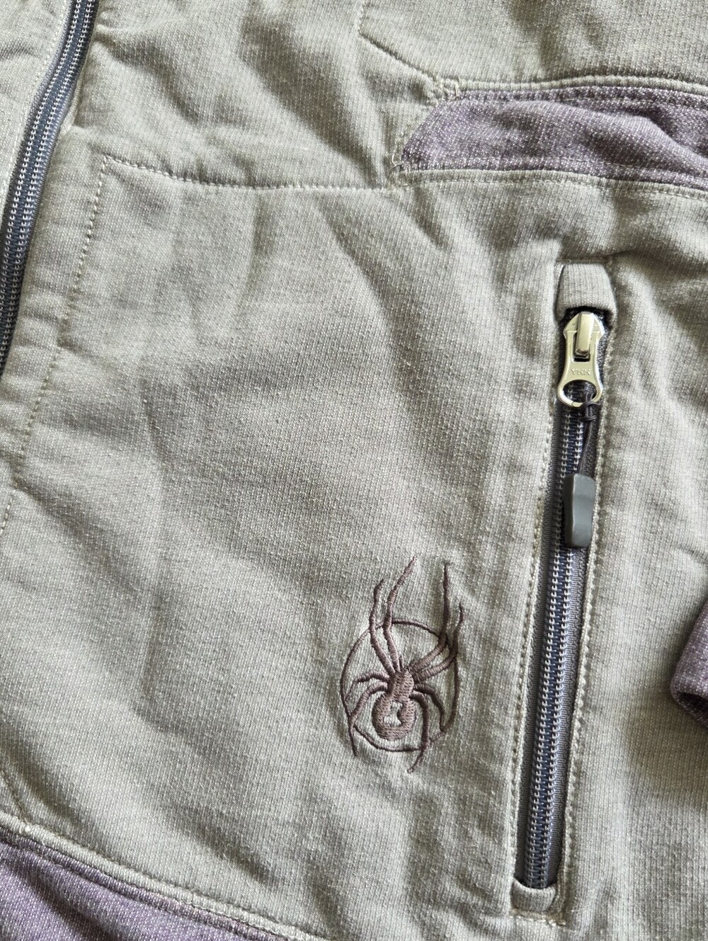Vintage Y2K Spyder VENOM Full Zip Grunge Skate Hoodie Ski M RARE - Picture 2 of 16
